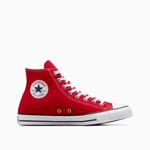 Chuck Taylor all StarConverse Red High-Top Sneakers SZ 9
